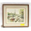 Image 1 : 1950S PONTE ALEXANDER PICTURE FRAMED