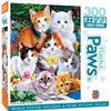 Image 1 : NEW PLAYFUL PAWS 300 PIECE CAT PUZZLE WITH BONUS