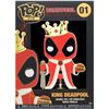 Image 1 : NEW DEADPOOL POP PIN - KING DEADPOOL ENAMEL PIN