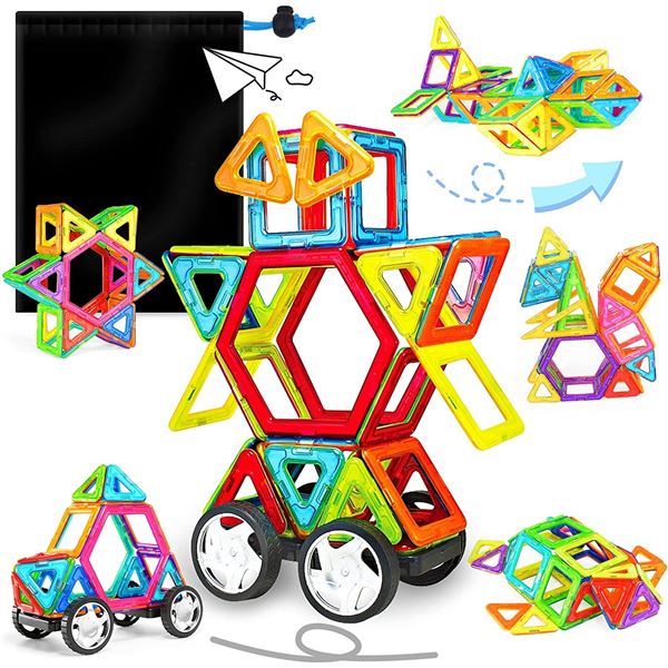 NEW 76PCS MAGCONCEPT MAGNETIC BLOCKS