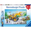 Image 1 : NEW RAVENSBURGER 2 X 24 PREMIUM PUZZLE, 2 IN 1