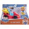 Image 1 : NEW BLIPPI GO-KART RACER PULL BACK TOY CAR