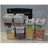 Image 1 : NEW AIR TIGHT 6 PIECE FOOD STORAGE CONTAINER SET
