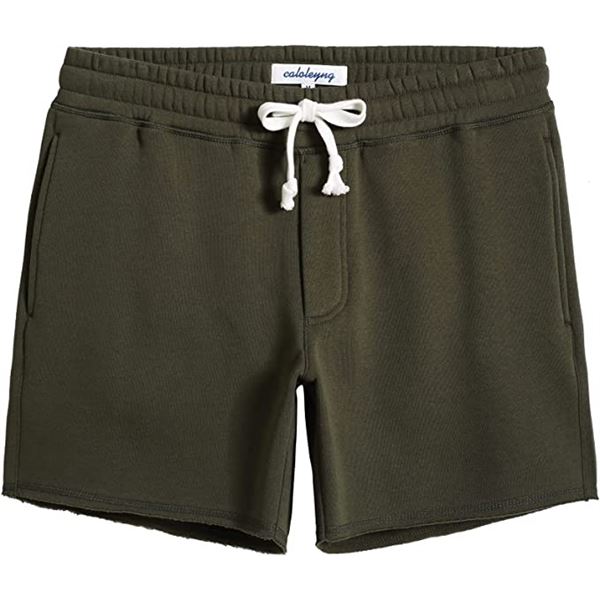 Pantaloncini Uomo In Cotone CALOLEYNG: Comodi, Con Tasche, Per Casa E Sport