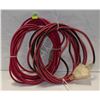 Image 1 : 60FT RED 3 OUTLET EXTENSION CORD BUNDLE