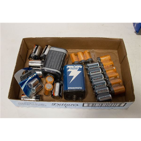 ASSORTMENT OF BATTERIES