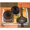 Image 1 : BOX OF PLUMBSHOP 1/4" X 20" DRUM AUGER