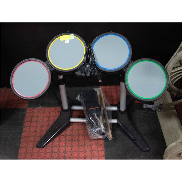 PS2 ROCKBAND DRUMS