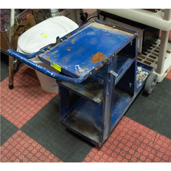 BLUE WELDING CART