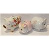 Image 1 : LOT OF 3 PIGGY BANKS