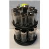 Image 1 : ROTATING 16 JAR SPICE RACK SET