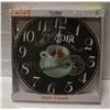 Image 1 : NEW COFFEE WALL CLOCK IN BOX