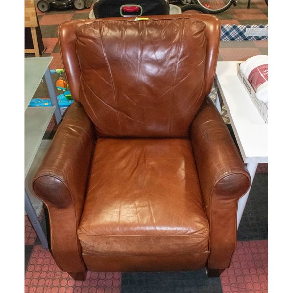 GENUINE LEATHER RECLINER