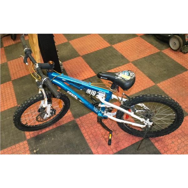 KRANKED DUAL SUSPENSION WITH