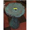 Image 1 : CAT TAIL LILY PAD BIRD BATH-ESTATE