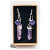 Image 1 : 2 NEW AMETHYST POLISHED POINT