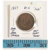 Image 1 : 1857 BANK OF UPPER CANADA HALF PENNY