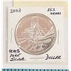 Image 1 : 2013 99.99 PURE SILVER DOLLAR