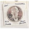 Image 1 : 2007 SILVER THAYENDANEA PROOF DOLLAR