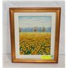 Image 1 : ORIGINAL SUNFLOWERS OIL PAINTING