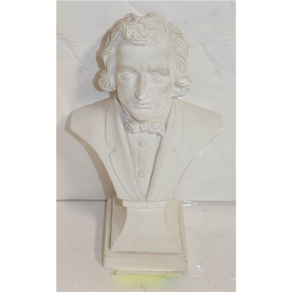 CHOPIN PIANO BUST- CERAMIC