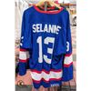 Image 1 : TEMU SELANNE WINNIPEG JETS JERSEY XL