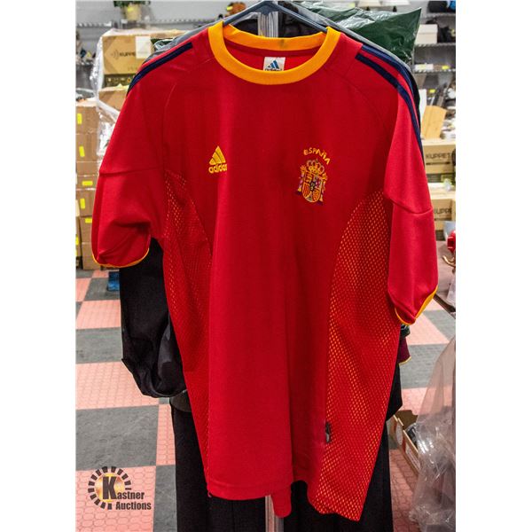 SPAIN SOCCER CLUB JERSEY LARGE