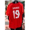 DAVIES TEAM CANADA SOCCER JERSEY XL
