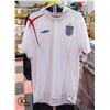 Image 1 : ENGLAND SOCCER XL AUTHENTIC AUTHORIZED JERSEY
