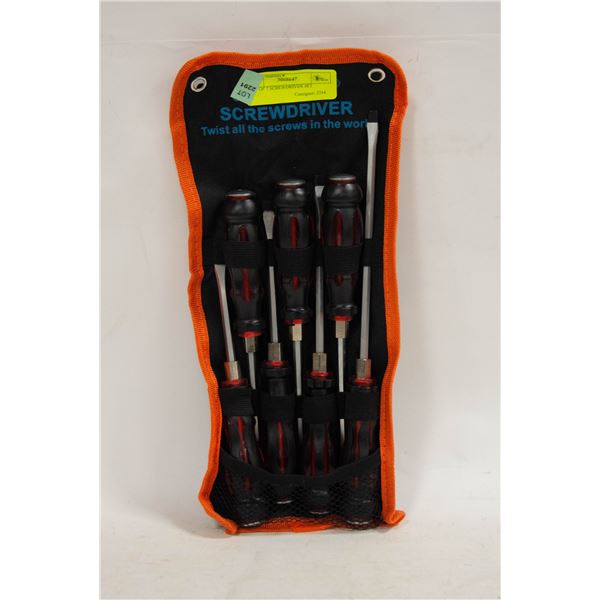 SET OF 7 SCREWDRIVER SET