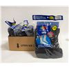 Image 1 : 4 PACKS OF BLACK CREW SOCKS 12-16 SIZE 6-PACK