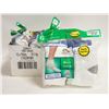 Image 1 : 4 PACKS OF WHITE ANKLE SOCKS 12-16 SIZE 6-PACK