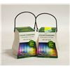 Image 1 : 2 COLOR CHANGING LED CITRONELLA CANDLES 20+ HRS