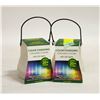 2 COLOR CHANGING LED CITRONELLA CANDLES 20+ HRS