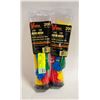 Image 1 : 2 PACKS OF 100 ASSORTED ZIP TIES