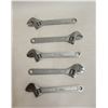 Image 1 : FLAT OF 5 THUMB WRENCHES 10"