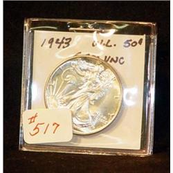 1943 WALKING LIBERTY HALF DOLLAR