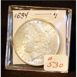1884 MORGAN SILVER DOLLAR