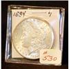 Image 1 : 1884 MORGAN SILVER DOLLAR