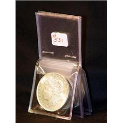 1921 MORGAN SILVER DOLLARS- 5 X THE MONEY