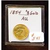 Image 1 : 1854 $3 GOLD PIECE