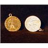 Image 1 : QUARTER EAGLE GOLD PIECES WITH EARRING LOOPS, 1909