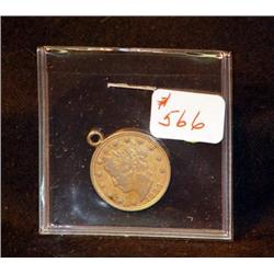 1883 RACKETEER NICKEL