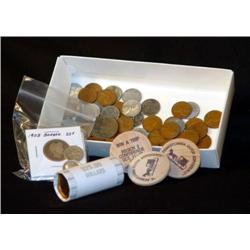 LOT US COINS OVER $30 FACE VALUE, INCL $4.45 IN