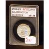 Image 1 : 1950S/S WASHINGTON QUARTER CERTIFIED AU58