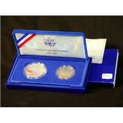 1986 STATUE OF LIBERTY PROOF COIN SET