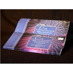 LOT 5 2000 MILLENIUM COINAGE AND CURRENCY SETS