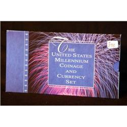 2000 MILLENIUM COINAGE AND CURRENCY SET