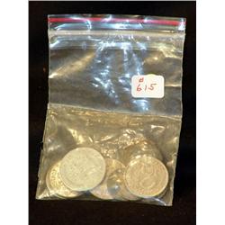 LOT OF 15 OLD GERMAN TOKENS- SOME SILVER