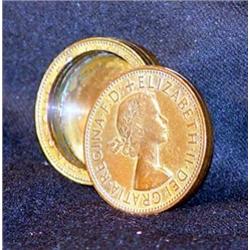 UNIQUE GREAT BRITAIN LARGE CENT CONTAINER